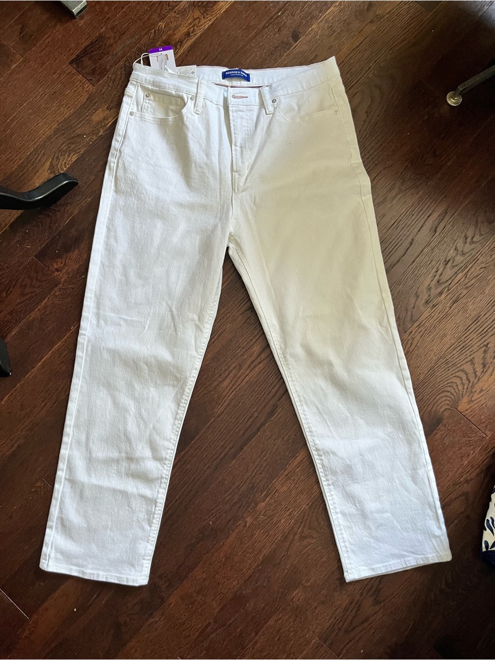 Scotch and Soda Classic White Women’s Jeans